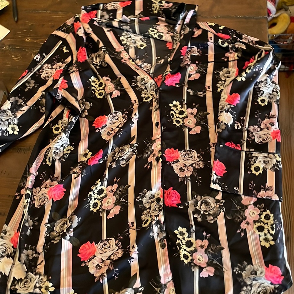 Victoria Secret Silk Night shirt